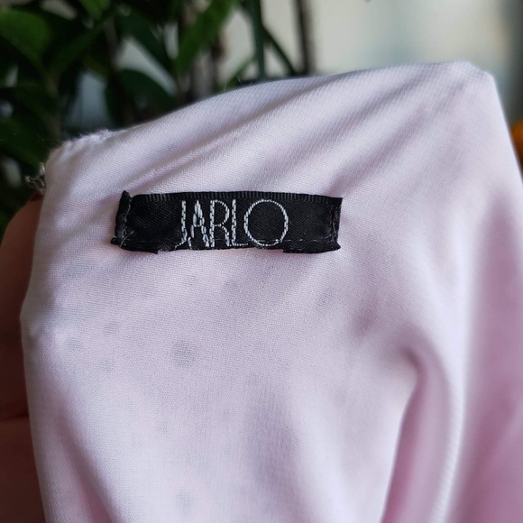 JARLO | PINK EYELET DRESS - Picture 8 of 9